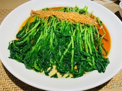 虾皮蒜蓉茼蒿-解家河南菜(商鼎路店)