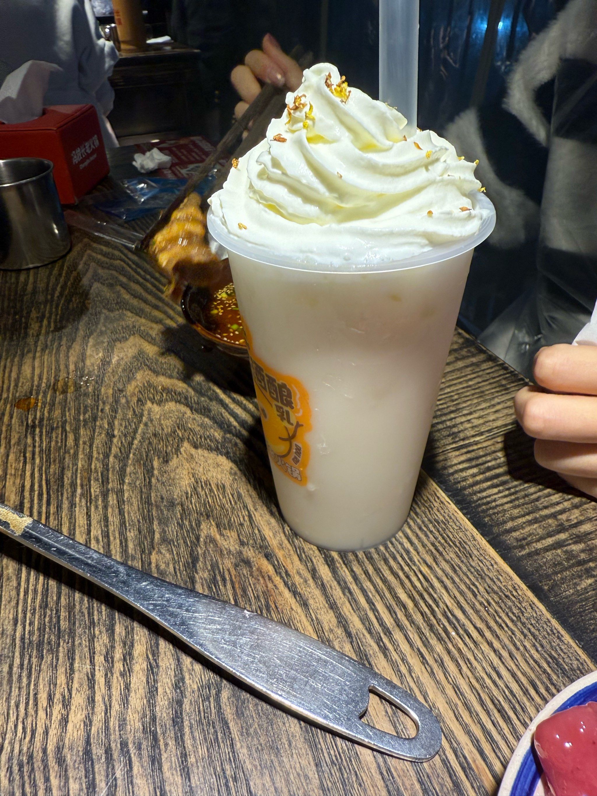 桂花酒酿豆乳,喝过就上瘾的味道