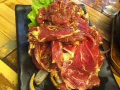 现拌鲜牛肉-吉志烤肉(太原总店)