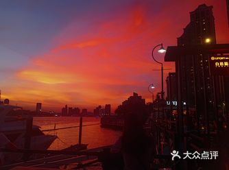 广州 太古仓绝美晚霞啊