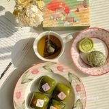 糯叽叽玫瑰红豆青团爱住