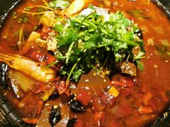 海鲜毛血旺-绿茶餐厅(西湖银泰百货店)