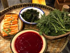 鲜鸭血-王婆乔鲜鱼自助火锅(蜀汉路店)
