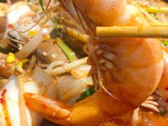 马山笨豆芽炒海鲜-辛蒲洞韩餐烤肉