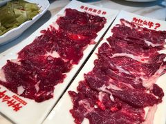 现切吊龙肉-为什么牛潮汕牛肉火锅(中信广场店)