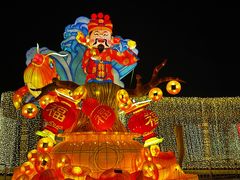 -欢乐海岸椰林沙滩-2025湾区超级灯会