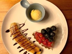 草莓挞蓝莓挞组合-Strawberry Butterfly草莓蝴蝶日式水果挞