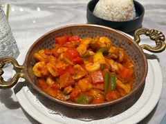 嫩烩虾仁-伊斯坦布尔土耳其清真咖啡餐厅