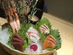 三文鱼刺身-越光米贩精致料理餐厅(金鹰店)