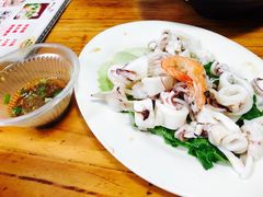 白灼鲜鱿鱼-老宅原住民沙茶面精品小吃(龙头路店)