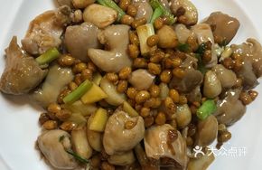 Stir-fried Pig Intestine with Soybeans