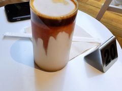 红豆沙拿铁-Line 咖啡(石厦花园店)