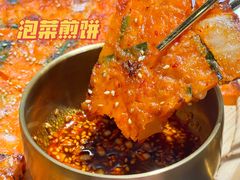 泡菜煎饼-恩泽家·果味坛子韩国炭火烤肉(白石龙店)