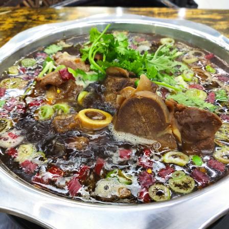 缘香骨自助酱大骨火锅-"「自助酱大骨套餐」「美味酱大骨」店面从.