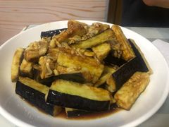 蛤蜊肉拌茄子-华春餐馆(鱼山路店)