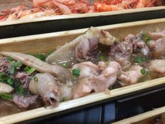 -胡须哥网红竹筒菜