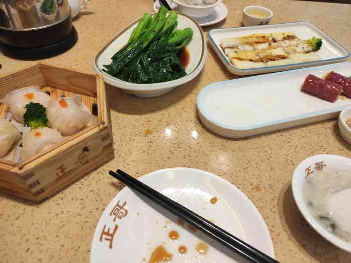 正哥点心-"[薄荷]环境:环境挺好的,餐具柜里餐具."-大众点评移动版