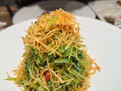巧拌豆苗-四季民福烤鸭店(西单华威约饭街店)