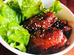 黑白芝麻鸡翅-Lets burger非常汉堡·环球风味(蓝色港湾店)