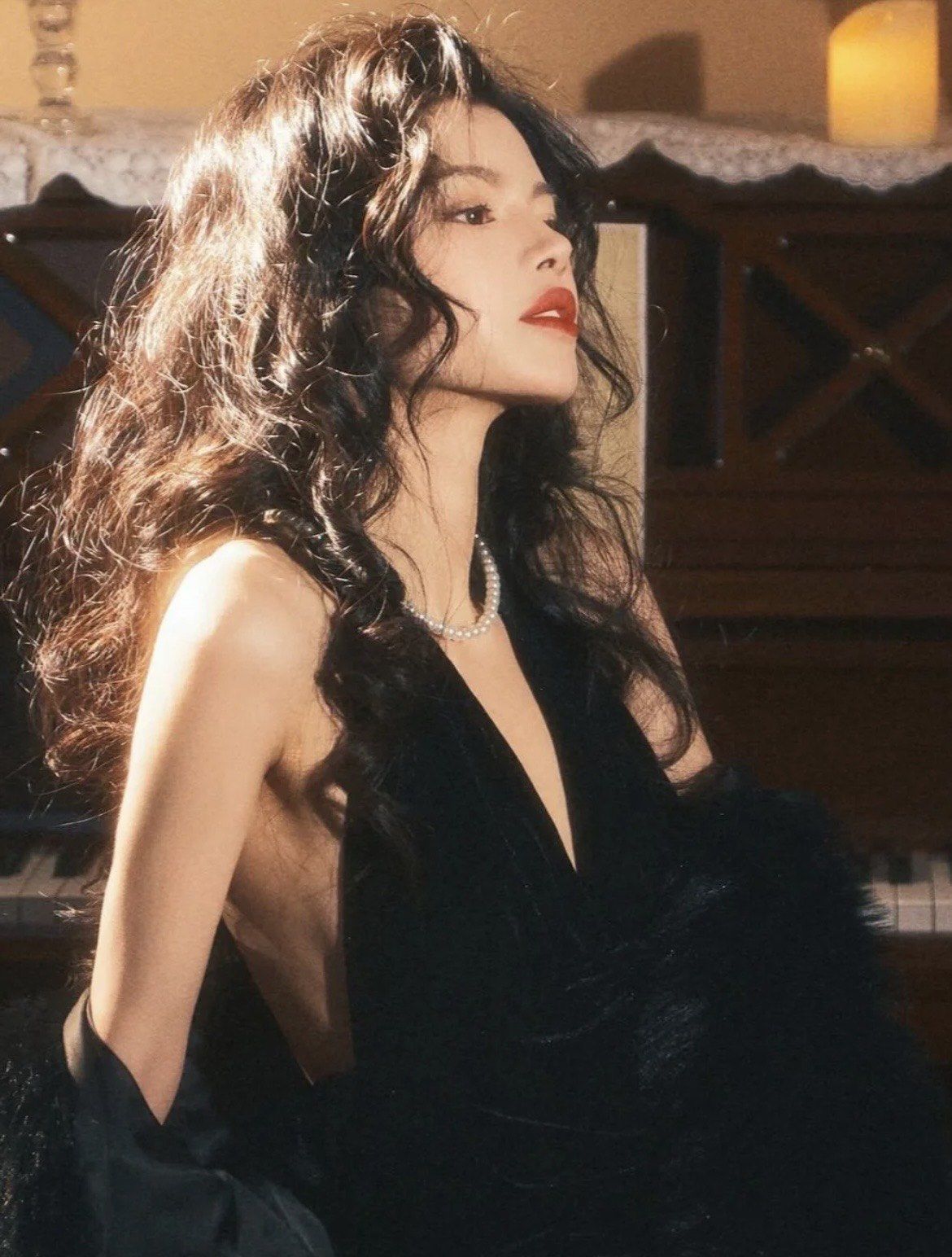 复古风的秋日私房写真