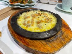 炸鸡爱上芝士-猪啊牛呀羊啊铜盘烤肉(正大广场店)