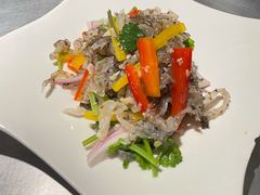 香拌脆爽鱼皮-探鱼·鲜青椒爽麻烤鱼(正佳广场店)