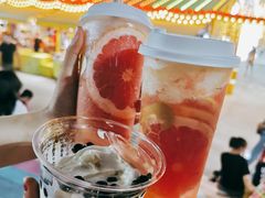 满杯红柚-喜茶(北京五棵松华熙店)