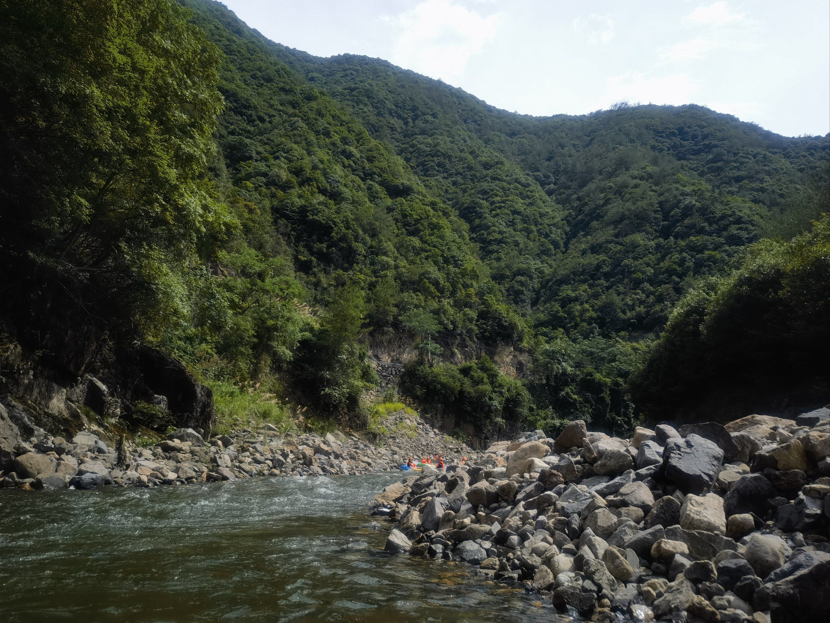 仙人谷漂流,可凉快啦