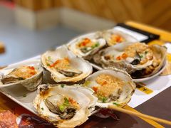 烤湛江生蚝-木屋烧烤(双榆树店)