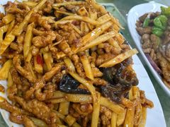 鱼香肉丝-西大酒店