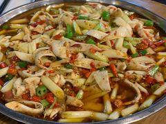 爆炒黄喉-邱金小炒·30 年盐帮江湖菜(自贡店)