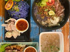 -蝶豆花蓝面条