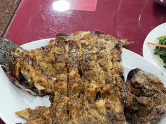 -北京龙庆四季香农家饭庄·灶台鱼·碳烤虹鳟鱼(龙庆峡店)