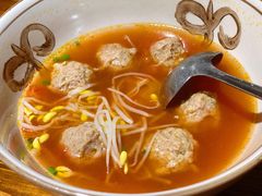 番茄豆芽圆子汤-永乐饭店