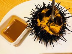 生吃海胆-渔家颂歌渔家味道(青石路店)