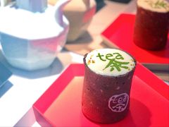 手工奶盖茶-茶是一枝花泡茶店