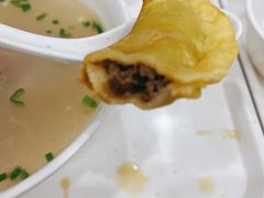 牛肉锅贴-草桥清真牛肉锅贴扁食店