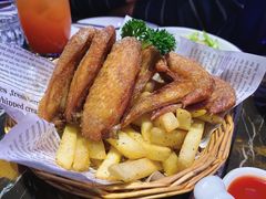 椒盐鸡翅配薯条-MOSSO德国餐厅·音乐酒吧(环宇荟店)