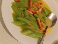黄瓜炒河小虾-道道鲜·崇明私房菜(五角场店)