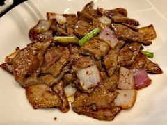 京葱爆猪肝-虎哥私房菜(馒头山店)