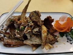 炸杂鱼-暨南大学（石牌校区）明湖楼