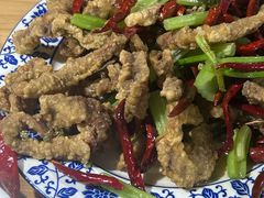 香辣牛肉条-向民炒鸡老店(金泰华府店)