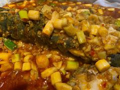 蒜香纸包江团烤鱼-红辣椒·川菜·火锅(张杨路店)