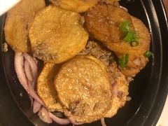 鸭肝酱土豆片-原食日记(三里屯店)