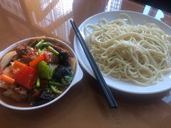 过油肉拌面-全超美味轩大盘鸡店