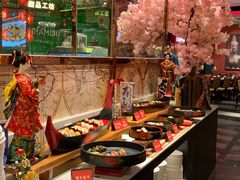 自助取餐区-四海一家自助餐(益田假日广场店)