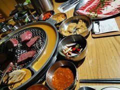 烤肉配菜及蘸料（免费提供）-姜虎东白丁烤肉(恒隆广场店)