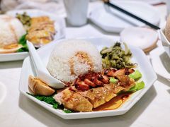 招牌双拼饭-金戈戈香港豉油鸡(皇庭广场店)