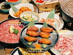 -明洞阿姨·韩式酱蟹烤肉·创意料理(三元桥店)