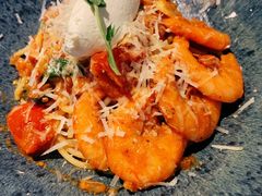鲜茄茸大虾配马斯卡朋意大利面-BE BRIGHT KITCHEN(正佳广场店)